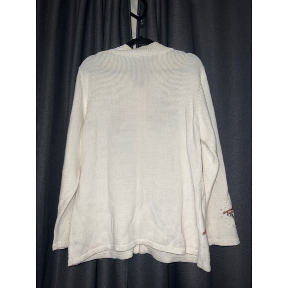 Ugly Christmas Sweater Xmas Cardigan Size Large - Picture 3 of 3